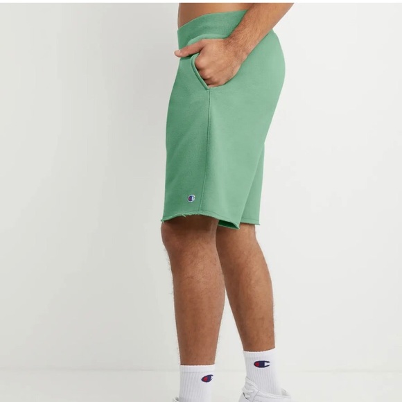 Champion Reverse Weave Native Green Shorts - Picture 3 of 4